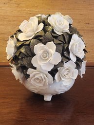 Large Stafford English Bone China Flower Arrangement