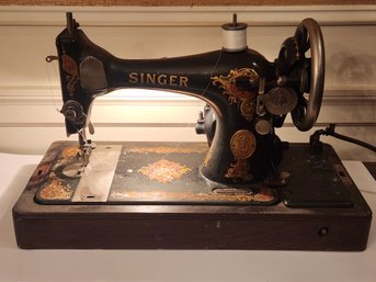 Early .odel Singer Electric Sewing Machine