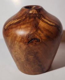 Hand Turned Cherry Vase