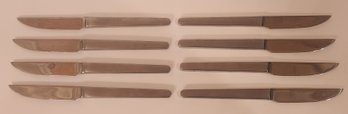 Set Of 8 Hull Stainless Steel Steak Knives