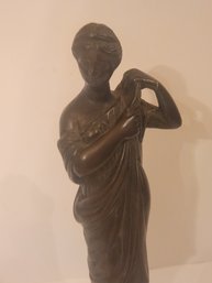 Grecian Figurine Made Of Chalkware