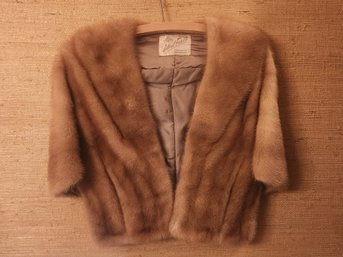 Vintage Mink Cape