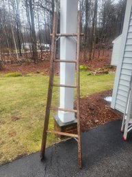 Small Tapered Wooden Ladder