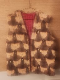 Vintage Fur Vest