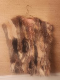 Vintage Fur Vest