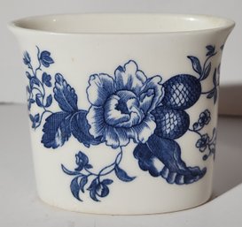 Royal Worchester 'Blue Sprays'porcelain Toothpick Holder