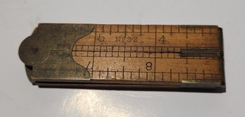 Stanley #32 Boxwood Caliper Rule