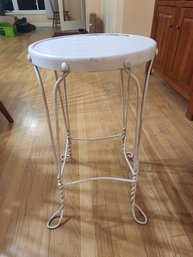 Wrought Iron Ice Cream Parlor Stool