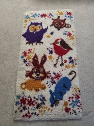 Vintage Child's Bedroom Rug