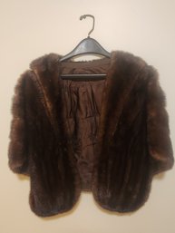 Vintage Mink Cape