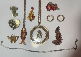 10 Piece Costume Jewelry Lot