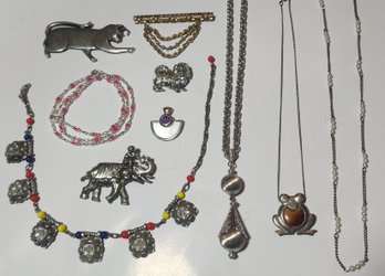 10 Piece Costume Jewelry Lot