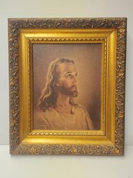 1940's Print 'head Of Christ'