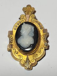 Victorian Cameo Pendant