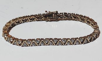 7 1/2' Sterling Silver Braclet