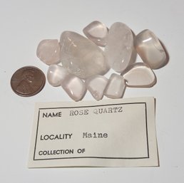 10 Pieces Of Rose Quartz