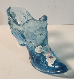 Artist Signed Fenton Shoe