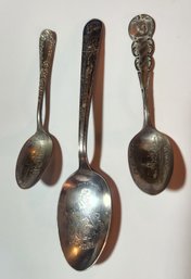 Three Commemorative Spoons