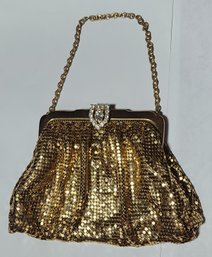 Whiting An Davis Gold Mesh  Eventing Bag