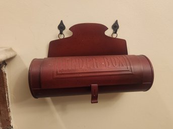 Tin Wall Mount Tinder Box (replica)
