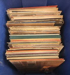 Box Of 33 Rpm Vinyl Records