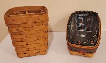 2 Longerberger Baskets