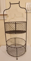 Two Tier Wire Fuit Basket