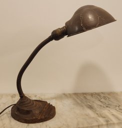 Eagle Cast Iron Based Goose Neck Lamp