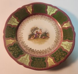 8 1/2' Imperial Austrian Porcelain Plate