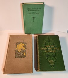 Group Of 3 Wildflower Books