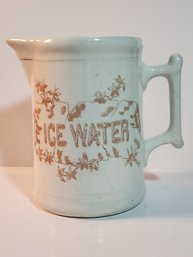 Anchor Pottery Ice Water Pitcher