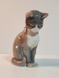 Bing And Grondahl Porcelain Cat.