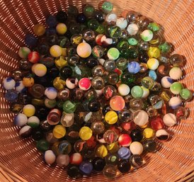 Lot Of Old Glass Marbles