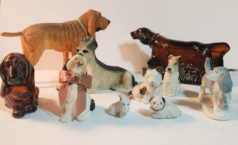 Group Of Dog Figures