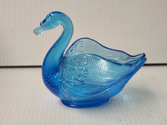 Blue Swan Candy Dish