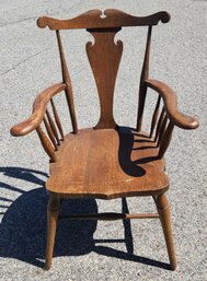 Antique Oak Armchair