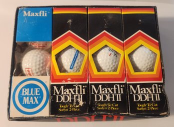 Unused Box Of DDHII Maxfli Golf Balls