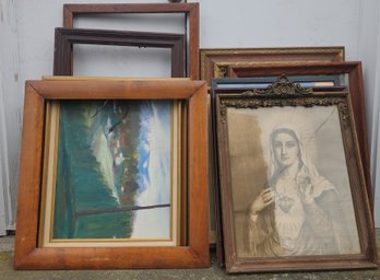 Fifteen Assorted Picture Frames