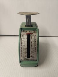 Vintage Pressed Steel Diet Scale