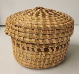 Hand Made Covered Basket