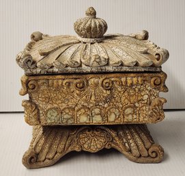 Ornate Pedestal Box