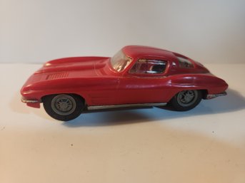 Red Lionel Corvette Slot Car