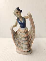 Occupied Japan Porcelain Dancing Woman