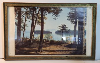 Framed Print Of New Found Lake