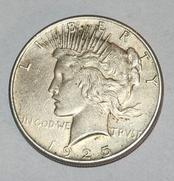 1925  Silver Peace Dollar