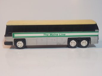 The Maine Line Plastic Toy Bus Bank