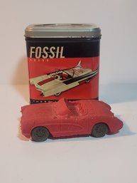 Dream Machine 1957 Corvette And Fossil Tin