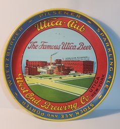 Utica Club Advertising Beer Tray