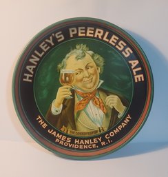 Henley's Peeless Ale Advertising Tray. The Connoisseur