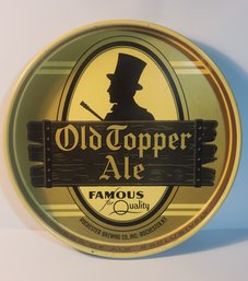 Old Topper Ale Advertising Tray